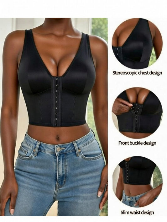 Front Clasp Wireless Bra - Comfort & Support