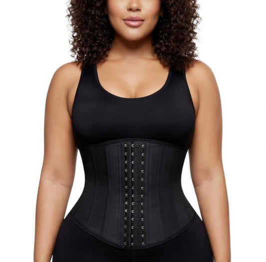 Steel Bone Latex Waist Trainer Belly Slimming