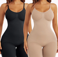 2 Pack Seamless Sculpting Bodysuit Bundle