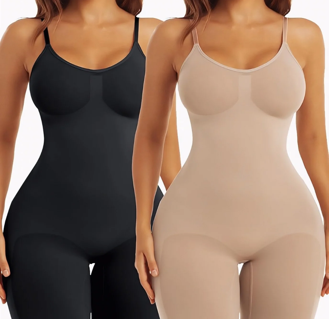 2 Pack Seamless Sculpting Bodysuit Bundle